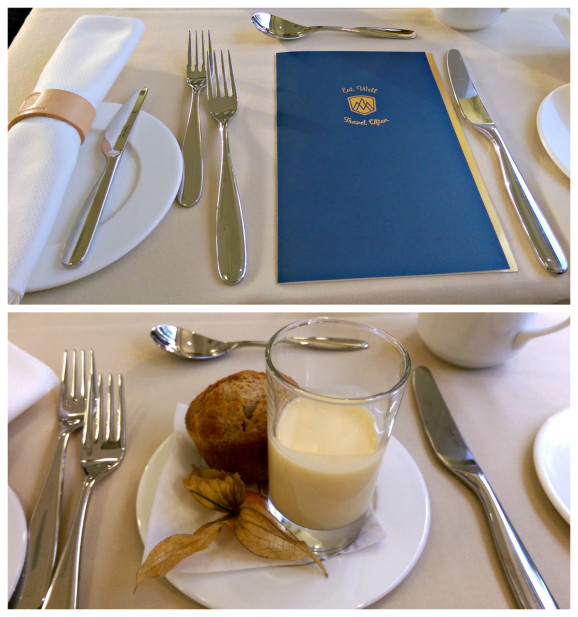 breakfast on the Rocky Mountaineer