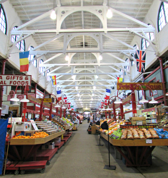 The indoor city market in Saint John