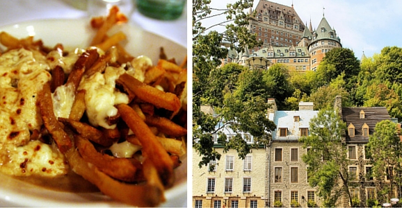 Poutine in Quebec, Canada