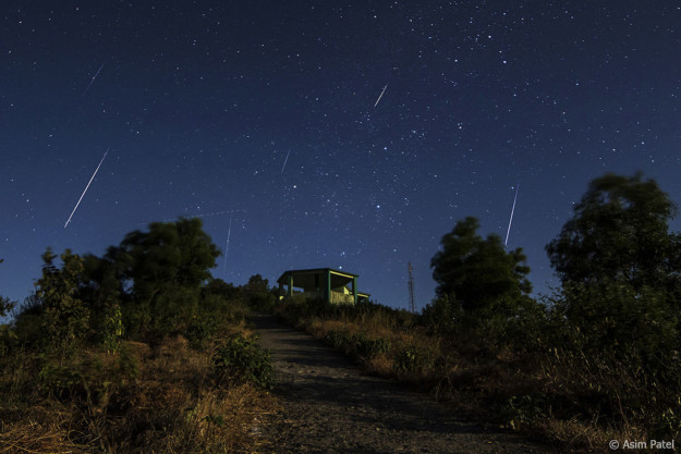 Geminids in a dark sky