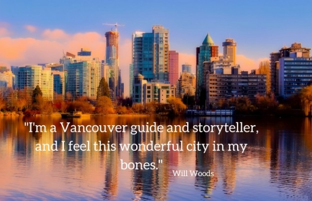 Vancouver skyline with copy placed over the image