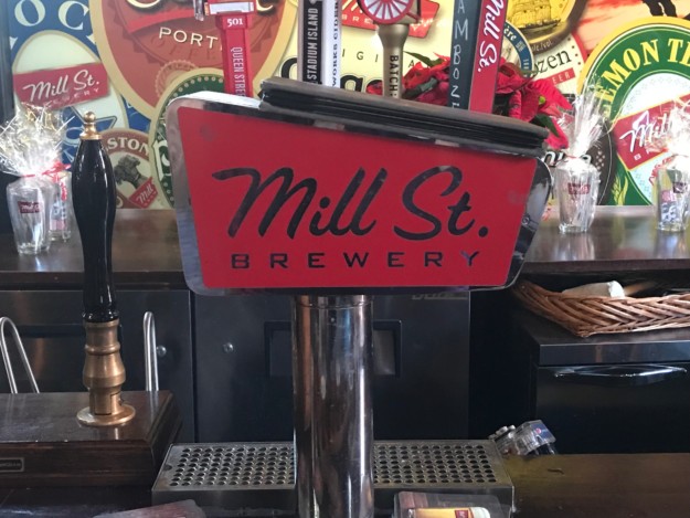 Mill St Brewery beer tap