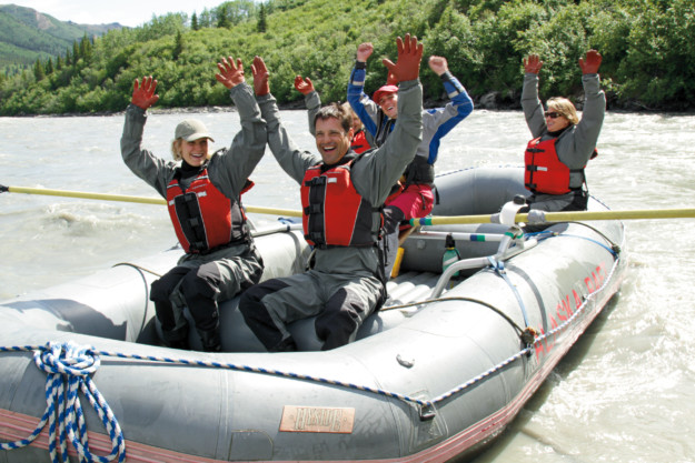 zodiac boat excurison with Holland America Line