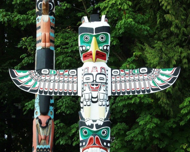 Totem Pole in Canada