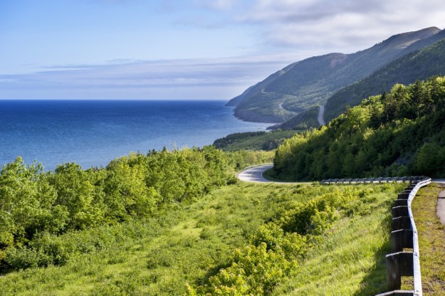Cape Breton Highlands National Park of Canada