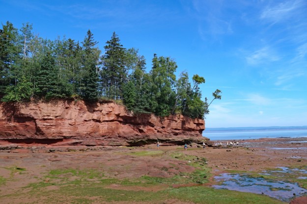 Bay of Fundy in Nova Scotia