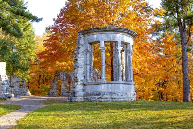 Abbey Ruins in Gatineau Park