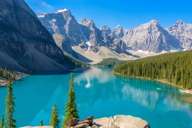 Moraine Lake in Banff National Park