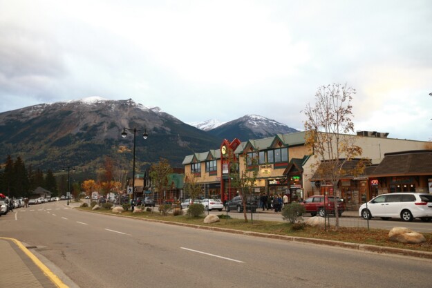 A photograph of Downtown Jasper