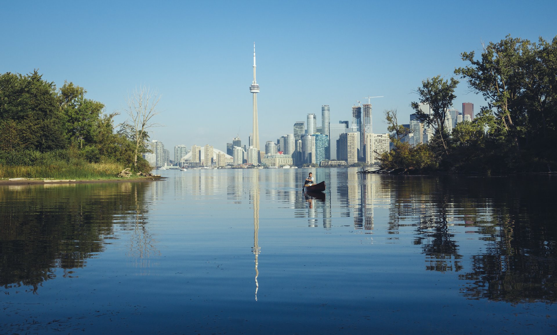 View from the Toronto Islands