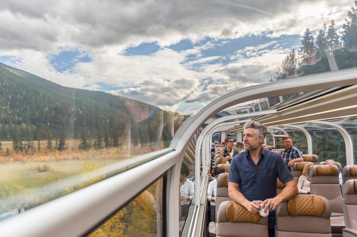 The Rocky Mountaineer’s GolfLeaf service