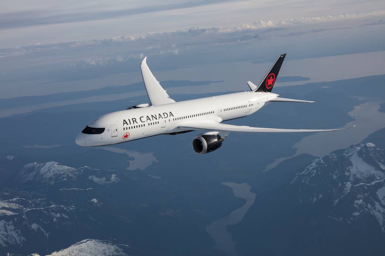 Air Canada flight