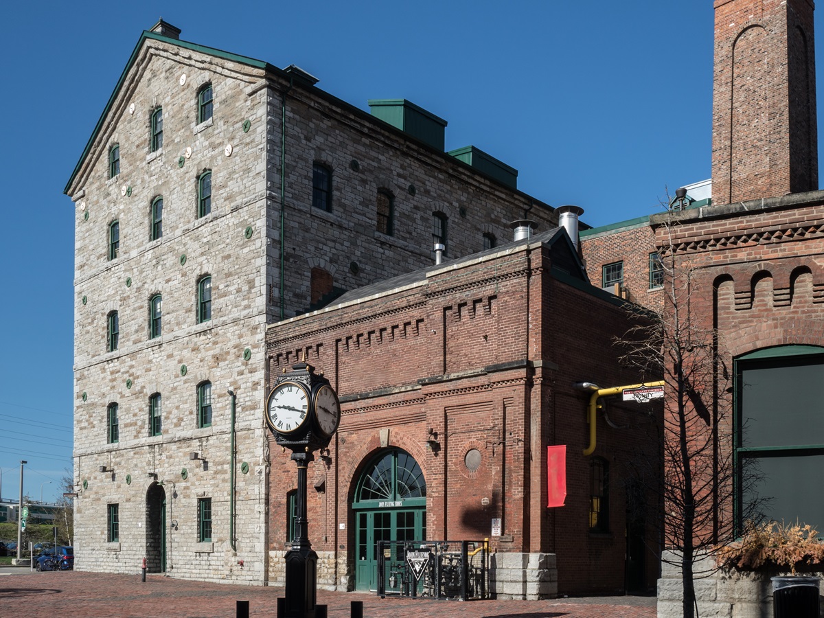The Distillery District in Toronto