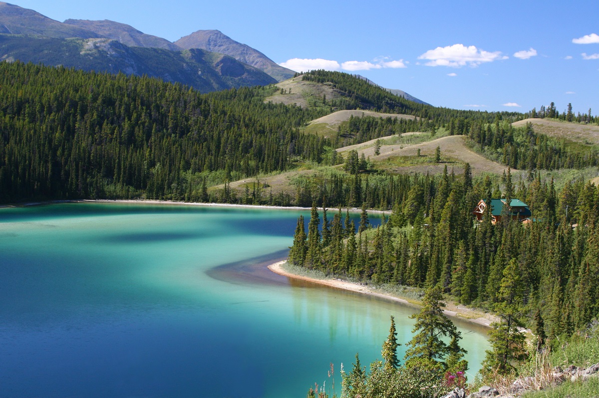 Emerald Lake in Yukon
