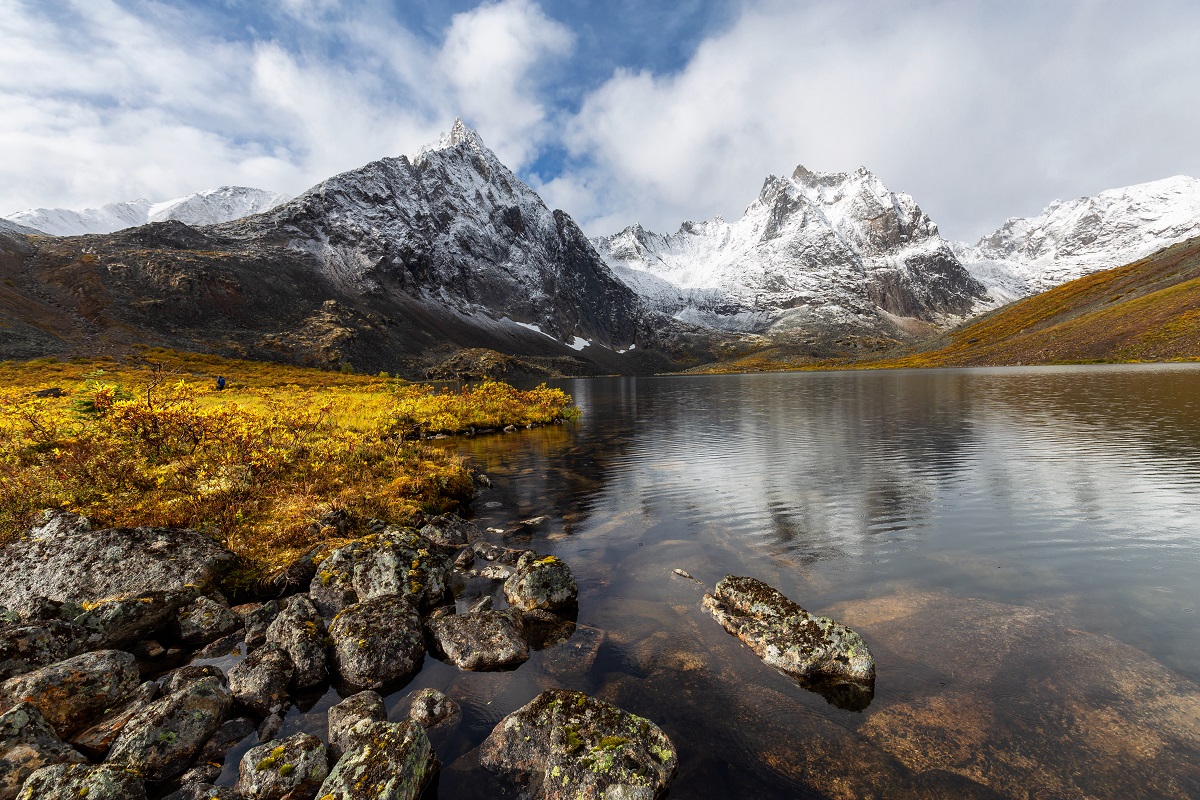 Grizzly Lake in Tombstone Territorial Park