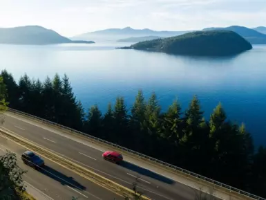 Highway 99 in summer