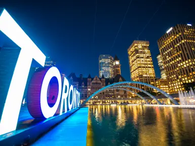 Toronto neon sign