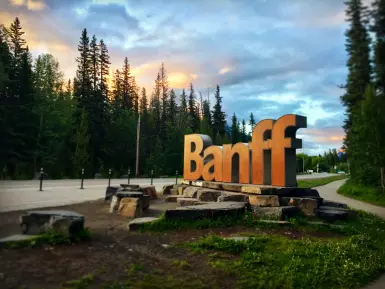 Banff town